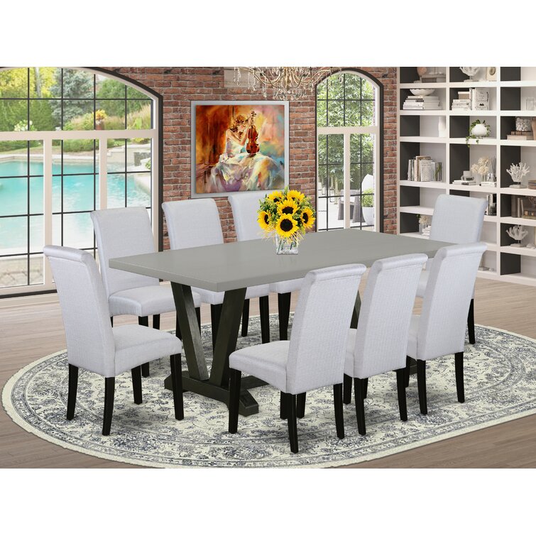 Dining table and 2025 8 chairs set